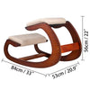 Vevor Ergonomic White Oak/Hickory Kneeling Chair