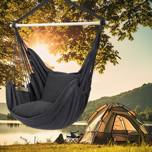 PHL Store Cotton Hanging Hammock Chair Swing