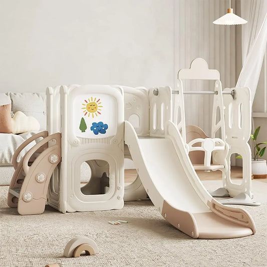 EBK Toddler Slide and Swing Playset
