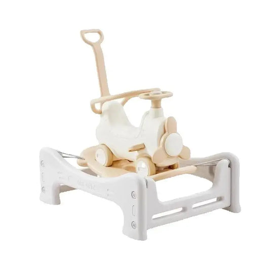VEVOR 5 in 1 Convertible Rocking Horse with Trampoline, Scooter, Stroller, and Balance Board