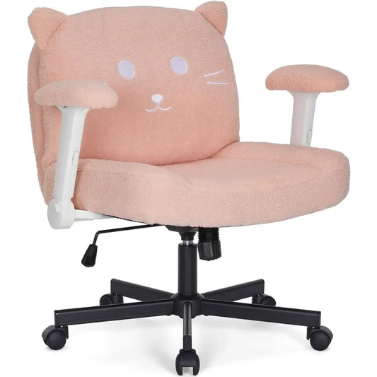 EcoChic Animal Themes Ergonomic Criss Cross Legged Office Chair with Wide Seat