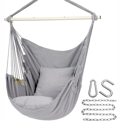 PHL Store Cotton Hanging Hammock Chair Swing